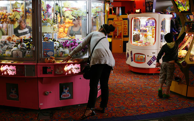 Butlins Bognor Regis: The amusements in Skyline Pavilion at Butlins in Bognor Regis