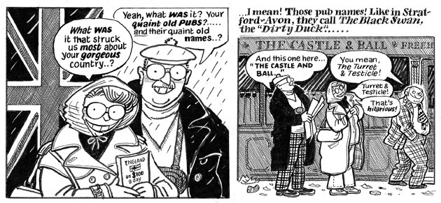 Posy Simmonds Exhibition: Posy Simmonds artwork