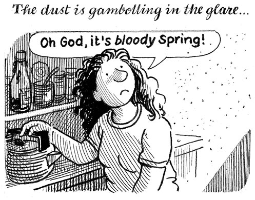 Posy Simmonds Exhibition: Posy Simmonds artwork