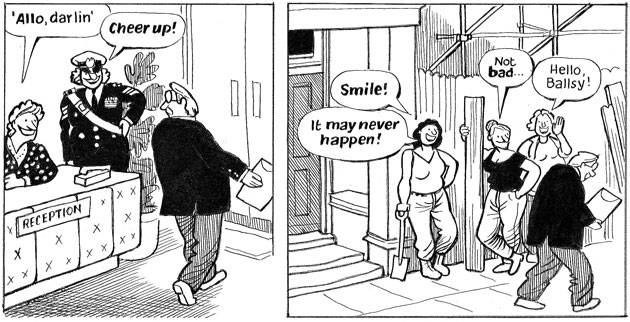 Posy Simmonds Exhibition: Posy Simmonds artwork