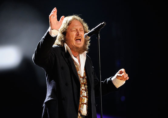 Mandela concert 2009: Zucchero on stage at Mandela Day: A 46664 Celebration Concert