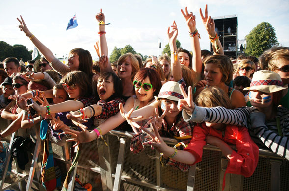 Latitude Festival: Fans watch acts perform on day three
