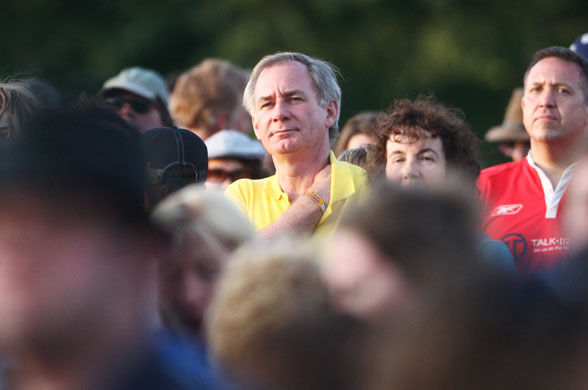 Latitude Festival: Geoff Hoon attends day three of the Latitude Festival