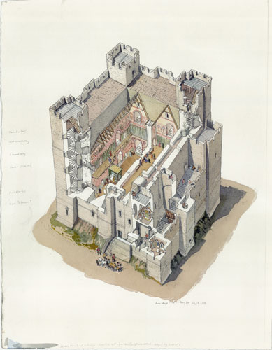 Medieval Castle Layout ~ Castle Medieval Project | Bocghewasu
