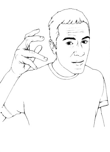 Italian gestures four: Learn Italian gestures part four: four