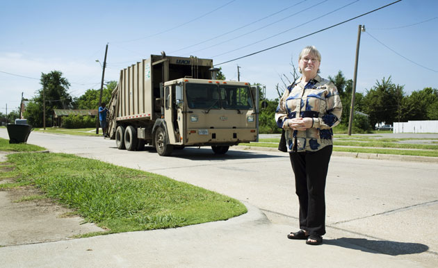 Grapes of Wrath I: Johnnie Levy near to the Friendship Church, Tulsa