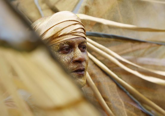 notting: A performer dances during the annual Notting Hill Carnival 