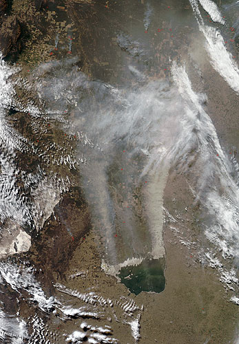 In pictures: Satellite eye on Earth - August 2009 | Environment | The ...