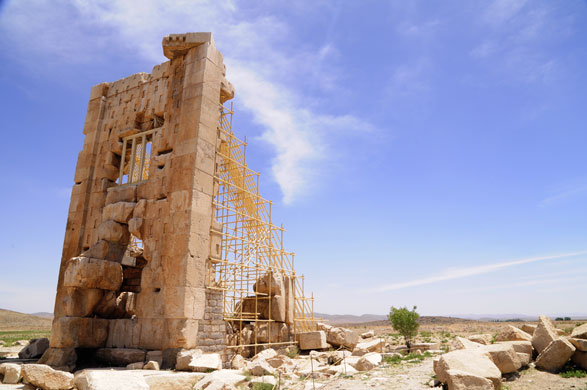 Iran: Ruins at Pasagardae