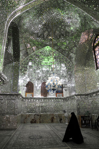 Iran: The Shah Cheragh Mausoleum in Iran