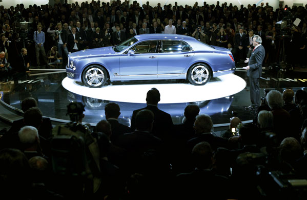 Frankfurt motor show: The new Bentley Mulsanne limousine