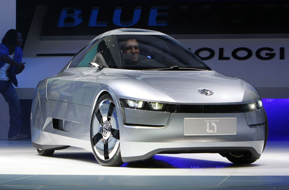 Frankfurt motor show: The Volkswagen One-Liter-Car, a energy efficient concept car