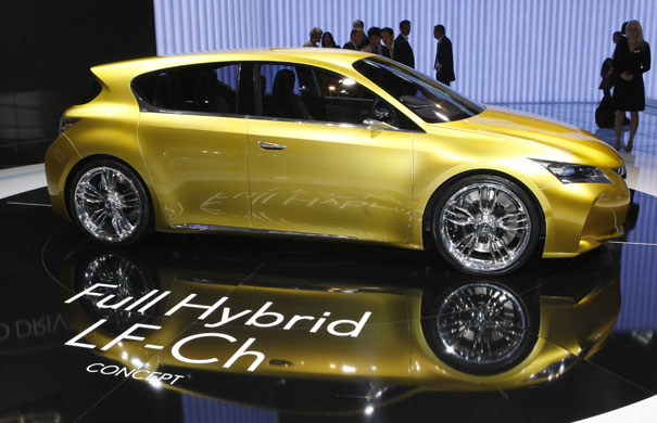 Frankfurt motor show: A Lexus Full Hybrid LF-Ch concept car 
