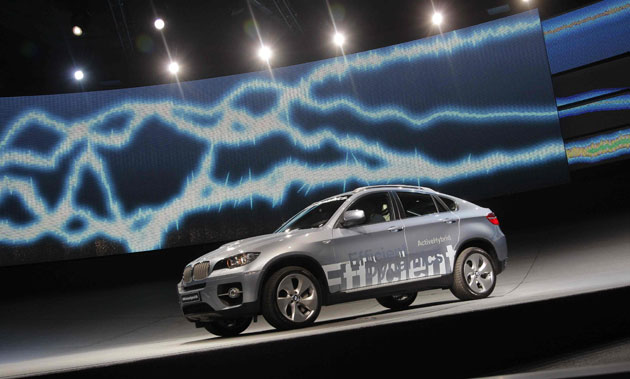 Frankfurt motor show: The new BMW Active Hybrid X6 