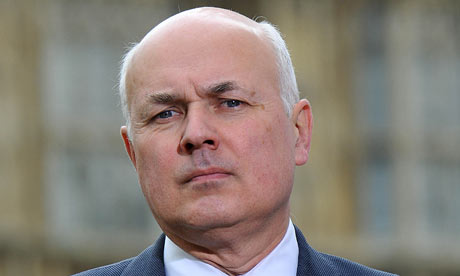 DWP Secretary Iain duncan smith department of work and pensions family law company exeter plymouth solicitors 