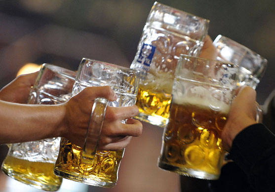 Oktoberfest in Munich : Oktoberfest starts in Munich 