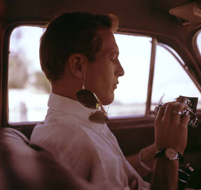 Paul Newman: Paul Newman driving