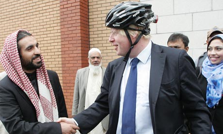 Boris Johnson at East London mosque