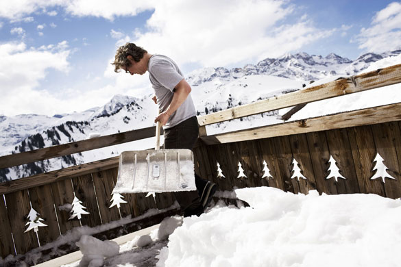 Skiing: Hugh Fearnley-Whittingstall in Switzerland