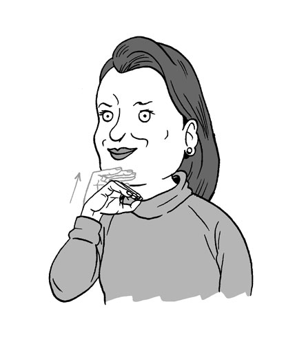 Brazilian Portugese gesture: Not true/Idle chat