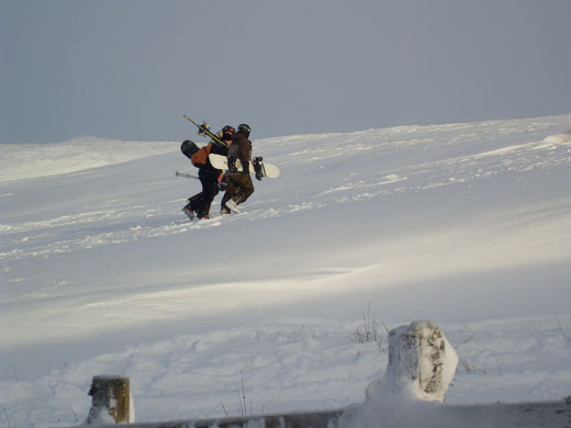 UK skiing: Yad Moss, Cumbria