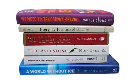 2010 Royal Society science book prize shortlisted titles