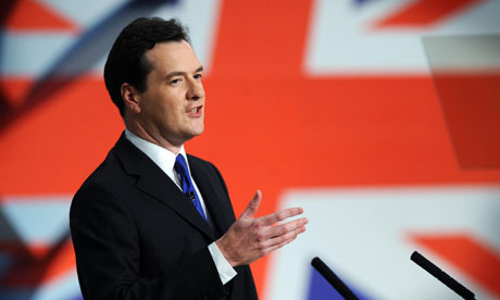 Chancellor George Osborne addresses the Annual Conservative Party Conference 