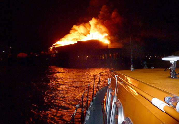 Hasting pier update: Hastings Pier fire