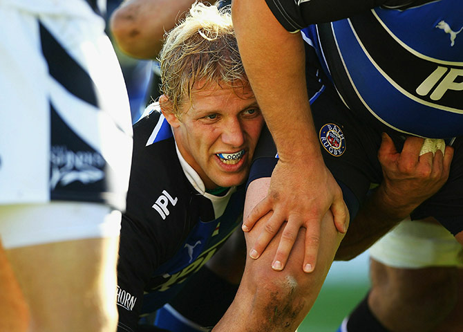 Heineken preview: Lewis Moody of Bath in action during the Bath and Sale Sharks match