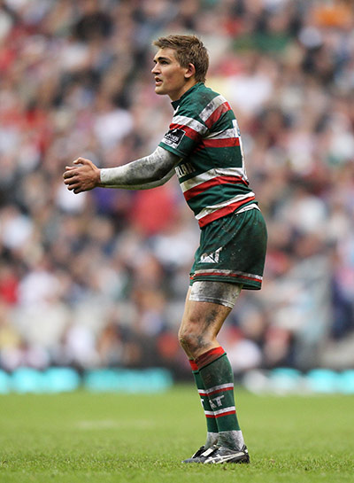 Heineken preview: Toby Flood of Leicester Tigers prepares to take a penalty kick