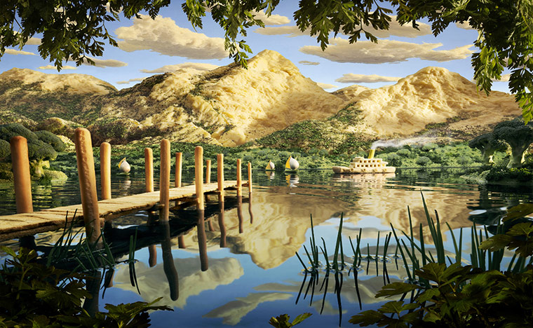 Carl Warner food art: Carl Warner food art