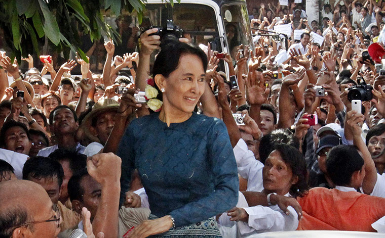 Aung San Suu Kyi's first days of freedom