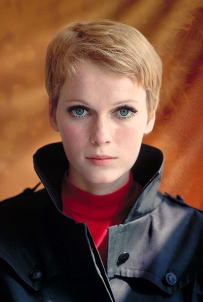 Pixie crops: Mia Farrow