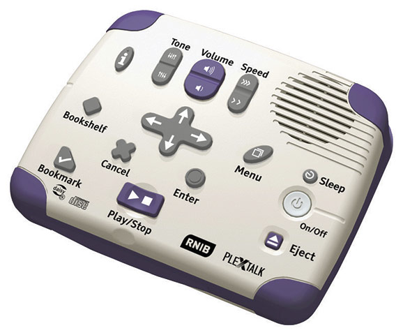 75th Anniversary of RNIB Talking Books: A digital Talking Book machine 