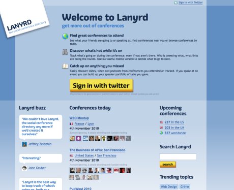 Lanyrd.com