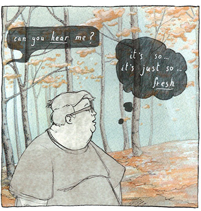 Graphic Short Story Prize: Square Eyes by Anna Mill