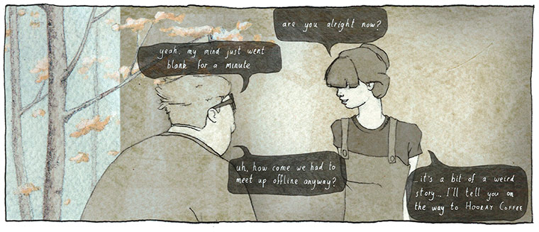 Graphic Short Story Prize: Square Eyes by Anna Mill