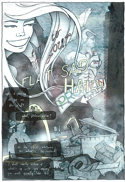 Graphic Short Story Prize: Square Eyes by Anna Mill
