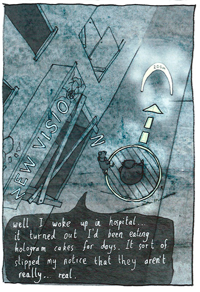 Graphic Short Story Prize: Square Eyes by Anna Mill