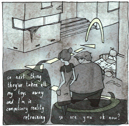 Graphic Short Story Prize: Square Eyes by Anna Mill