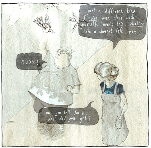 Graphic Short Story Prize: Square Eyes by Anna Mill