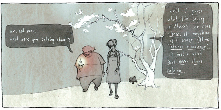 Graphic Short Story Prize: Square Eyes by Anna Mill