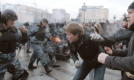 Újabb zavargásoktól tartanak Moszkvában