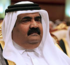Emir of Qatar Sheikh Hamad bin Khalifa A