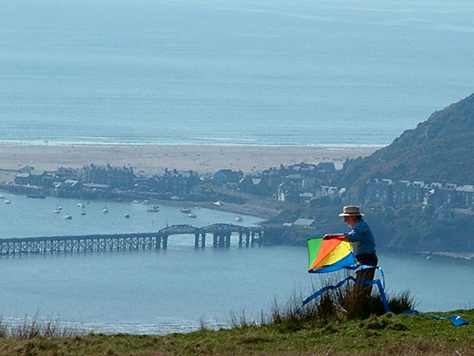 February photo comp: Flying a kite in Wales