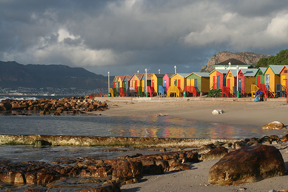 February photo comp: Beach huts in Cape Town