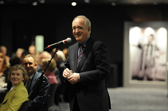 Carling Cup Final: 13:30 Retiring Football League chairman Lord Mawhinney gives a speech