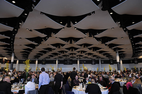 Carling Cup Final: 12:30 Lunch is served to guests in the Great Hall