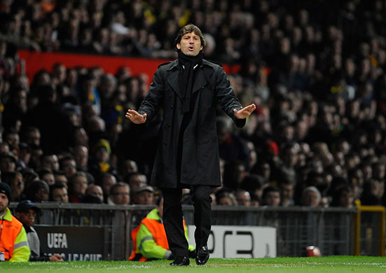 Manchester Utd v AC MIlan: football