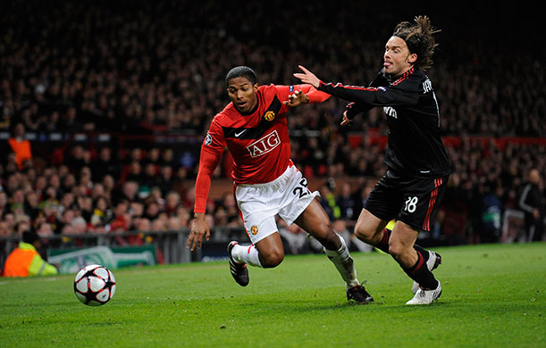 Manchester Utd v AC MIlan: football